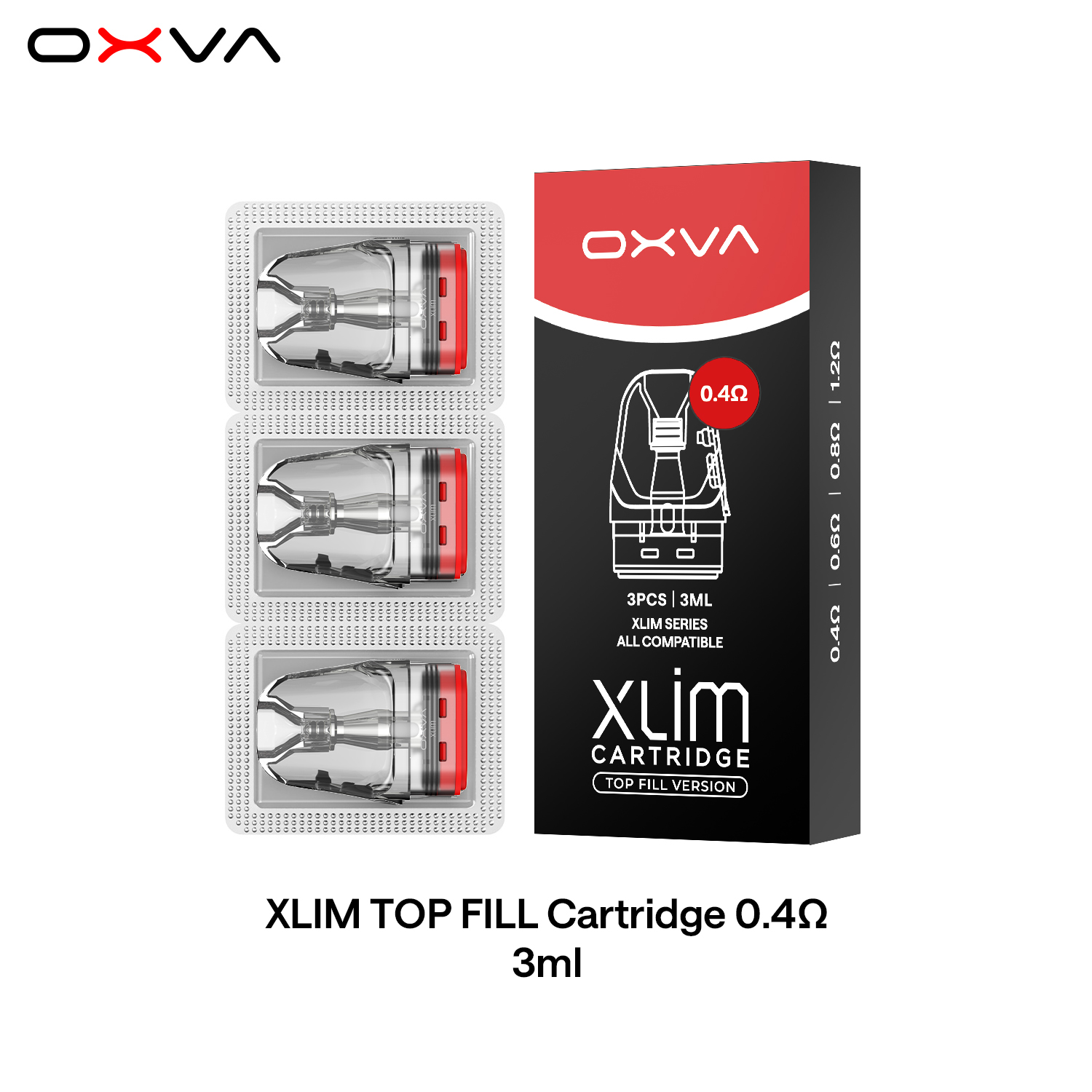 OXVA 小蠻牛空煙彈 XLIM Top Fill 3ML